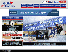 Tablet Screenshot of gottalovecthockey.org